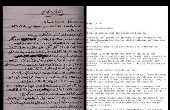 Bất ngờ phát hiện lá thư trùm khủng bố ủng hộ Tổng thống Mỹ