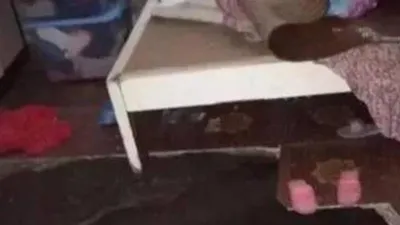 Hố tử thần nuốt chửng người phụ nữ đang ngủ trên giường