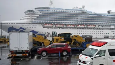 Du thuyền Diamond Princess bị cách ly tại cảng Yokohama, Nhật Bản từ ngày 3-2. 