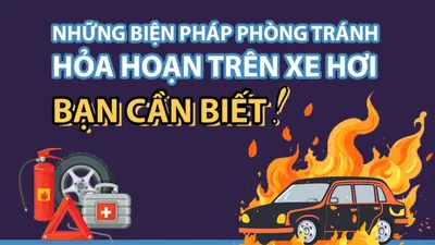 Những biện pháp phòng tránh hỏa hoạn trên xe hơi trong mùa nóng