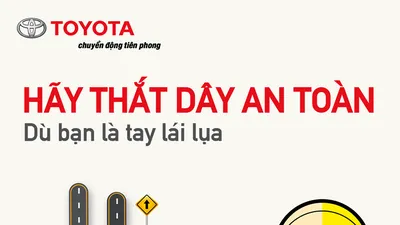 Hãy luôn thắt dây đai an toàn khi lái xe