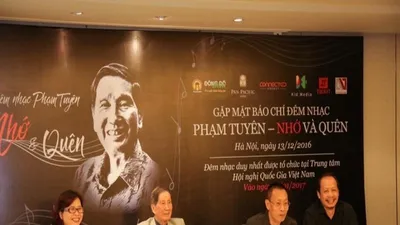 Lại Văn Sâm làm MC đêm nhạc Phạm Tuyên 'Nhớ và quên'