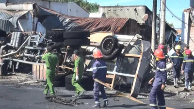 Danh tính 6 người tử vong trong vụ xe bồn lao vào nhà dân