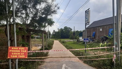 Quảng Trị: Phong tỏa nơi ở ca nhiễm COVID-19