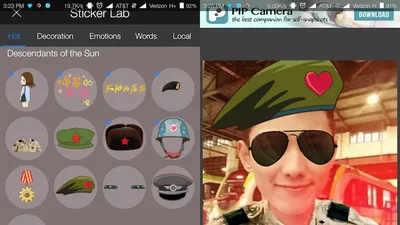 Ứng dụng giúp hóa thân thành “Hậu duệ mặt trời”