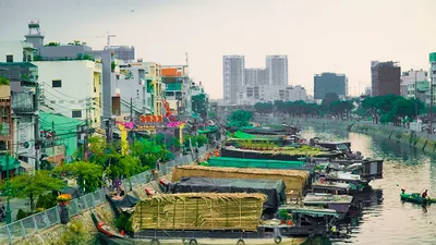 Video: Trước thềm khai mạc chợ hoa xuân ‘Trên bến dưới thuyền’