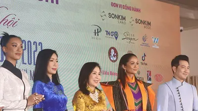 Video: Nhiều nghệ sĩ tham dự họp báo Lễ hội Áo dài Việt Nam 2022