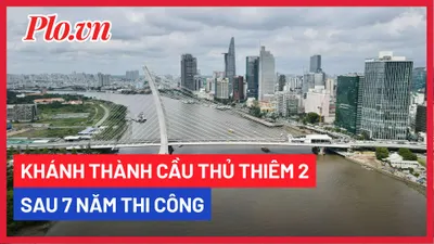 Video: Khánh thành cầu Thủ Thiêm 2 sau 7 năm thi công