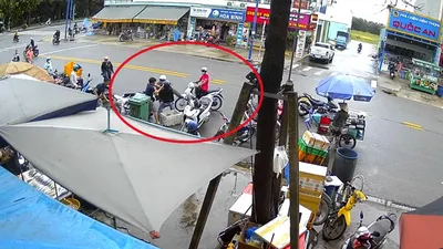 Video: Bị phát hiện, trộm xịt hơi cay vào chủ nhà