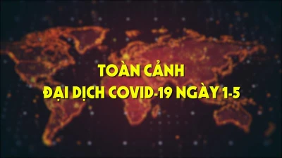 Toàn cảnh đại dịch COVID-19 ngày 1-5