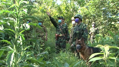 Biên phòng Hà Tĩnh căng mình ngăn ma túy tuồn qua biên giới