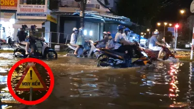 Cà Mau lập đội cảnh báo ổ gà ngầm