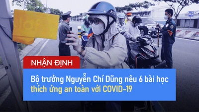 Video: Bộ trưởng Nguyễn Chí Dũng nêu 6 bài học thích ứng an toàn với COVID-19
