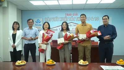 Video: Trao giải bài viết xuất sắc tháng 9 và 10 cuộc thi ‘Tổ ấm tôi mơ’