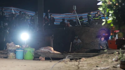 Video: Đêm thứ 2 giải cứu bé trai rơi vào cọc bê tông sâu 35m ở Đồng Tháp