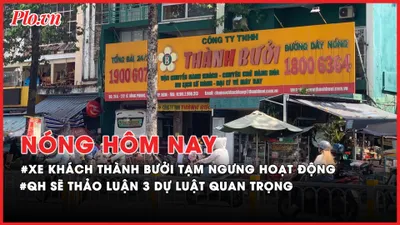 Nóng hôm nay: Hình ảnh nóng về xe khách Thành Bưởi tạm ngưng hoạt động