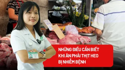 Nếu không may ăn phải thịt heo nhiễm bệnh dịch tả lợn châu Phi thì...