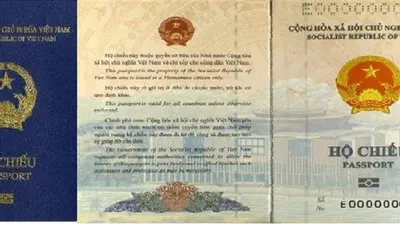 Hộ chiếu gắn chip có khả năng lưu trữ thông tin sinh trắc học