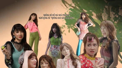 Nhã Phương hé lộ tạo hình tắc kè hoa trong 'Cây táo nở hoa'