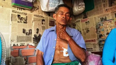 Gia cảnh khó khăn của người xe ôm bị cướp đâm trọng thương