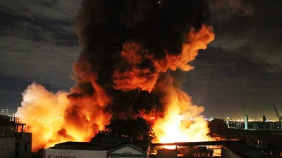 Giám đốc PCCC thông tin về biển lửa gần cảng Sài Gòn