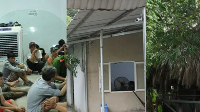 Cảnh sát giả trang trên 2 ô tô bắt ổ bạc khủng quận 12