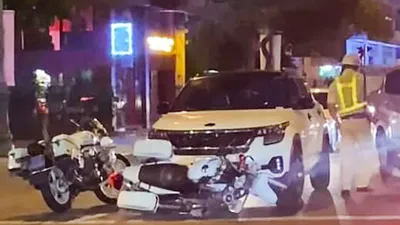 Xác minh tài xế lái ô tô bỏ chạy khi kiểm tra nồng độ cồn