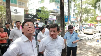 Ông Đoàn Ngọc Hải chỉ đạo cưỡng chế chung cư cũ