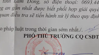 Lâm Đồng: Tìm người bị tố cáo chiếm đoạt tài sản