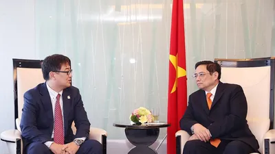 Chùm ảnh 1 số hoạt động của Thủ tướng Phạm Minh Chính tại Nhật 