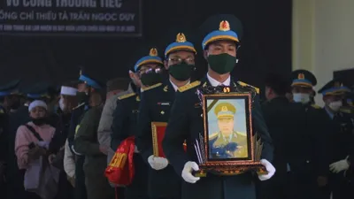 Quyền Chủ tịch nước truy tặng Huân chương Bảo vệ Tổ quốc cho Thiếu tá Trần Ngọc Duy