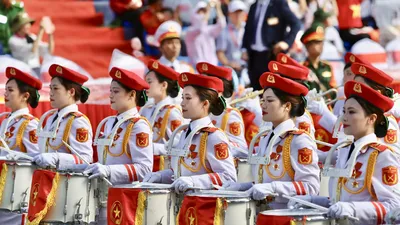 Toàn cảnh buổi tổng duyệt diễu binh, diễu hành cấp Nhà nước chào mừng đại lễ 30-4 ở TP.HCM