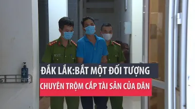 Đắk Lắk: Bắt đối tượng chuyên trộm cắp tài sản của người dân