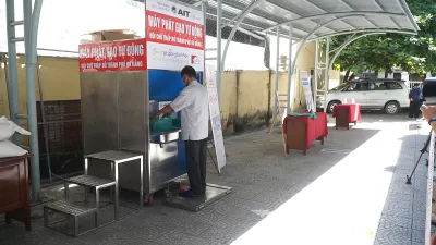 Đà Nẵng: Máy ATM gạo công nghệ cao trong mùa dịch