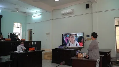 Video điều tra của báo Pháp Luật TP.HCM phát tại toà