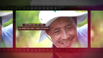 Lão nông dân liều lĩnh và vườn cây trái 'thấy là ghiền'