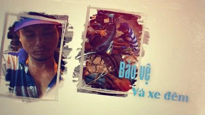 Mưu sinh 0 giờ: Anh bảo vệ ngủ lề đường và tấm bảng lạ đời