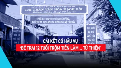 Cái kết có hậu vụ ‘bé trai 12 tuổi trộm tiền làm … từ thiện’