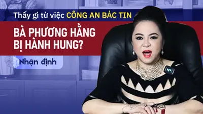 Video: Mổ xẻ vụ bà Phương Hằng nói bị hành hung, công an nói không có 