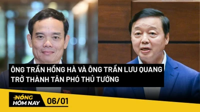 Nóng hôm nay: Ông Trần Hồng Hà và ông Trần Lưu Quang trở thành tân Phó Thủ tướng