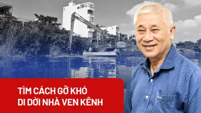 Video: Tìm cách gỡ khó khi di dời nhà trên kênh rạch