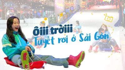 Ngắm tuyết rơi ở Sài Gòn 