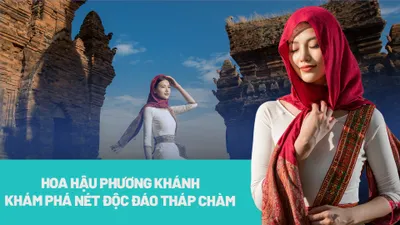 Cùng Hoa hậu Trái đất 2018 Phương Khánh khám phá tháp Po Klong Garai, Ninh Thuận