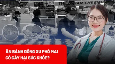 Ăn một chiếc bánh đồng xu phô mai bằng gần 5 chén cơm
