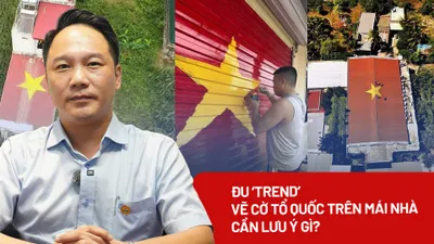 Vẽ cờ Tổ quốc lên mái nhà có vi phạm quy định pháp luật?