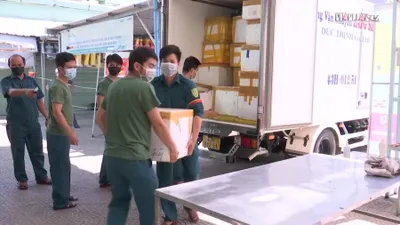 Video: Điểm bán hàng lưu động phục vụ người dân Đà Nẵng