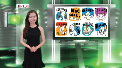 Vui Độc Lạ: Dân mạng thích thú bộ Việt Sticker trên Facebook