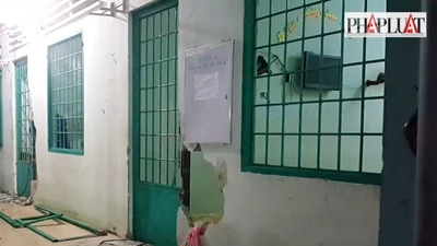 Clip:Gần 600 học viên cai nghiện phá trại trốn ra ngoài