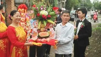 Lễ ăn hỏi với dàn bê tráp toàn U50, U60 tại Hải Phòng