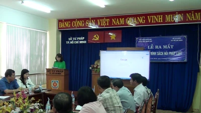 Clip: Sở Tư pháp ra mắt sách nói pháp luật cho người mù